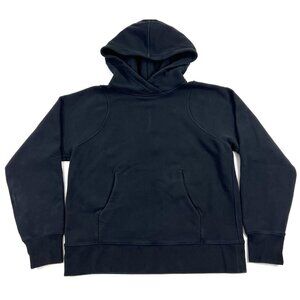 Lululemon Loungeful Hoodie Pullover Sweatshirt Womens Size 4 Black Athleisure